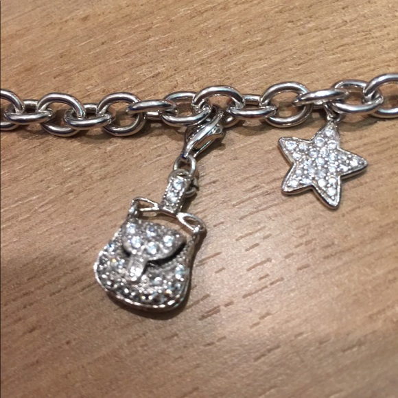 Silver charm bracelet - Picture 5 of 6